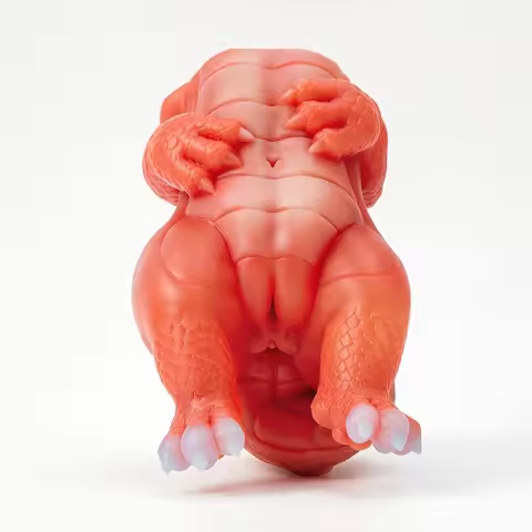 SHAZ Bionic Dinosaur Male Matsubater Premium, Soft Liquid Silicone Skin-Friendly Texture, Dragon Ona