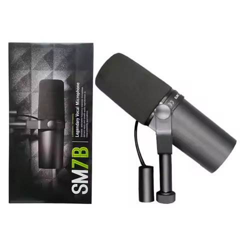 Wired dynamic microphone SM7B anchor radio commentary recording live broadcast repurchase recording 