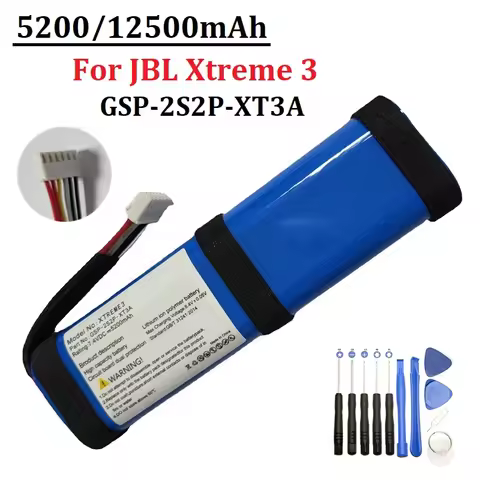 7.2v 5200/12500mah For JBL Xtreme 3 Xtreme3 Lithium Ion Polymer Battery For JBL Xtreme 3 Original Bl