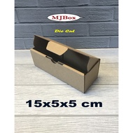 Cardboard box 15x5x5 cm. DIECUT box
