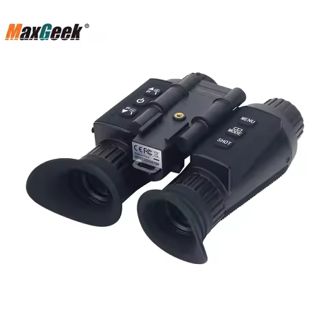 Maxgeek NV8300 4K Helmet Night Vision Goggles Infrared Night Vision Binoculars for Hunting Photograp