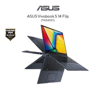 Asus Vivobook Flip TN3402Y- ALZ319WSM Blue Laptop (AMD R5-7430U, 16G, 512G, Touch 14inch, Win11, OPI