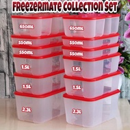 Tupperware FreezerMate Small/Medium/Large 250ml/550ml/650ml/1L/1.5L/2.3L/5.6L