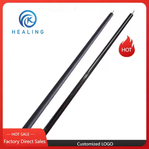 3K Carbon Fiber Butt Of Billiard Pool Cue For Cue OKHEALING Black Technology Snooker Cue Pool Cue Bu