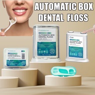 SG Automatic Dental Floss Pick Dispenser | Pop-Up Holder, Portable Storage Box for Toothpicks