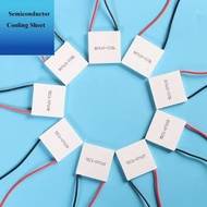 30x30mm 15x30mm 40x40mm Lembaran Penyejuk Semikonduktor Plat Penyejukan TEC1-12702/TES1-12704/TEC1-0