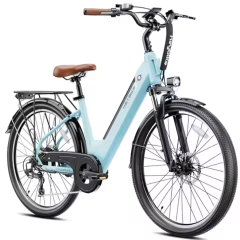 Cityscape 2.0 Electric Bike for Adults: Urban Commuting, Aluminum Alloy Frame, Matte Black, 1200W Pe