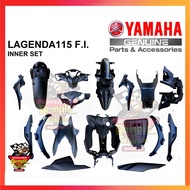 REMPIT LAGENDA115 F.I. INNER SET ORIGINAL YAMAHA SRL115 Fi PPBK Cover (17 Item) 2WB-F8400-00 HLY / I