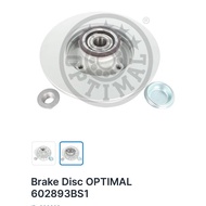 Peugeot 307 Citroen C4 2x rear brake disc with bearing