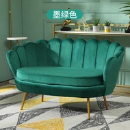 [Ready Stock] Sofa Kerang 2 Seater Green & Yellow