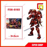 Mô hình lắp ráp M38-B1183 KAI SAMURAI Takeda Shingen - Figure Kai Samurai Sluban