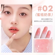 Son Môi NOVO Color Changing Lip Oil Dưỡng Ẩm Dưỡng Ẩm Lì Lâu Trôi Son Môi Dạng Lỏng Màu Cam Sữa Cho