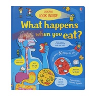 Buku Usborne Book Look Inside What Happens When You Eat?