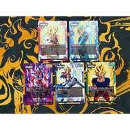 Dragon Ball Super Fusion World FB05 All Non Foil Leader [5pcs] Board Games
