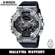 (OFFICIAL WARRANTY) Casio G-Shock GM-110-1A Analog Digital Stainless Steel Metal Bezel Black Resin W