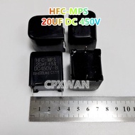 1pc original HFC-MPS 20UF DC 450V Daikin inverter air conditioner capacitor DV450V 20uf Pitch 28mm New Original