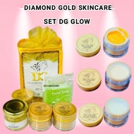 DIAMOND GOLD DG GLOW NEW SET UNCANG 5 IN 1 SKINCARE ORIGINAL