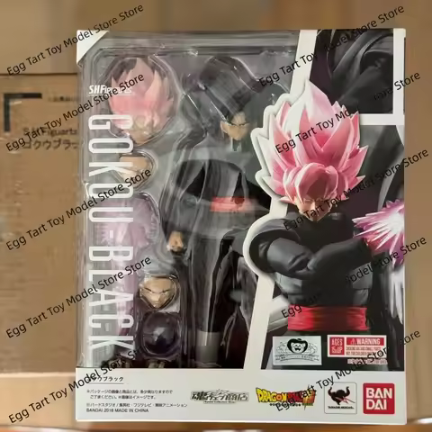 New Spot Bandai Soul Limited Dragon Ball Super SHF Black Goku Zamasu Pink Goku