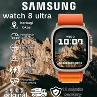 SAMSUNGGalaxy smartwatch 8 ultra jam tangan pria wanita bluetooth telephone watch fitness tracker ca