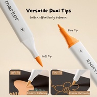 ENMY Acrylic Paint Marker Set with Dual Tip