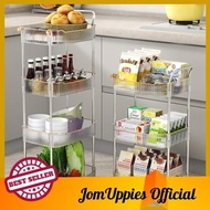 4 Tier Multipurpose Movable Rack Trolley For Kitchen | Kitchenware