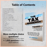 ◬ ◿ ❦ The Tax Reviewer (2024 Edition) by Soriano, Manuel, Laco