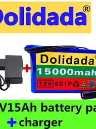 Rechargeable Lithium Battery 12V 15000mah 3S2P 18650 Notebook Power Supply Battery High Capacity Lon