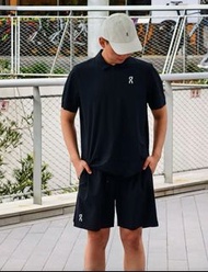 On Court Polo SS T-shirt 昂跑機能冰絲透氣速乾翻領短袖T卹