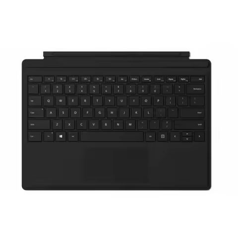 Type Cover Keyboard/Cover for Microsoft Surface Pro 3/4/6/7 Charcoal, Portable Slim Keyboard with To