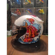 Original Zeus Helmet ZS-609 (Koi Putih)