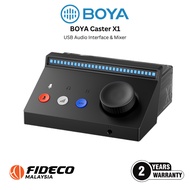 BOYA Caster X1 USB Audio Interface & Mixer