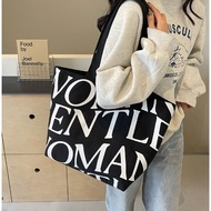 Gentle woman denim Tote bag / Contemporary gentle woman bag