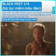 Filter Black Mist Diffusion 1/4 52mm - Dành cho điện thoại và máy ảnh - Tạo hiệu ứng Cinematic - 918
