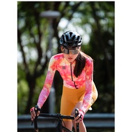 SKULL MONTON WOMENS LONG SLEEVE CYCLING JERSEY