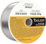 ER4043-030 Flux Core Welding Wire MIG Aluminum Welding Wire - 1lb Spool