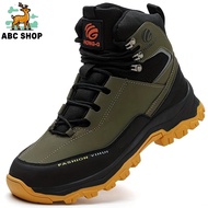 High Top Durable And Comfortable Construction Site Safety Shoes, Work Boots, Protective Footwear