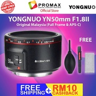 YONGNUO YN50mm F1.8 II Canon  EF & Nikon F for Full Frame & APS-C 50mm (Yongnuo Malaysia)