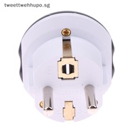 TWE German Standard Conversion Plug FR AU US UK To EU Euro Korea Universal Travel Adapter Home Plug 