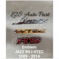JAZZ RS IVTEC EMBLEM SET JAZZ RS IVTEC 2009 TO 2014