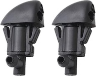 DUNSIHUI 2Pcs 3W7Z-17603-AA Front Windshield Washer Nozzles Spray Jet Kit Compatible with F 150 E 15