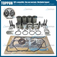 4M40 4M40T Engine Rebuild Overhaul Kit With Piston Rings Full Gasket Set Engine Valve Liner Kit For 