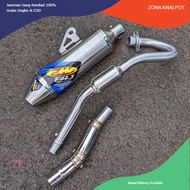 FMF Muffler exhaust pipe 38mm So powerful Ksr 110 Ksr 110 pro Msx 125 rocket 4 competition FMF F4 FM