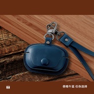 Luxury PU Leather Case for Panasonic Technics EAH-AZ100 Earbuds with Strap Anti-Drop Protection Shoc