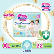 Merries Skin Protection XL22 - Merries Popok Celana Skin Protection XL 22