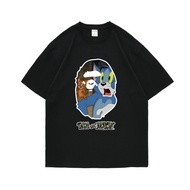 Cat And Mouse Double Collaboration Men's And Women's Loose Cotton Short Sleeved T-Shirt 【KKS】