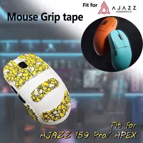 Anti-Slip Mouse Grip Tape for AJAZZ 159 Mouse - AJ159PRO/APEX Sweatproof Stickers Easier Absorbent E
