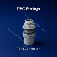 PVC Tank Connector 15mm / 20mm / 25mm / 40mm Water Tank Bulkhead Fitting Pipe Connector