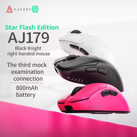 AJAZZ AJ179NL 1K right-handed ergonomic-wireless gaming mouse-original PAW3311\3395 mouse-about 59g 