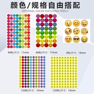 Emoji emoji emoji Face Sticker Children Student Reward Work Label Smiley Cartoon emoji Roll Sticker