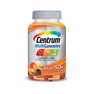 Centrum Multivitamin Gummy for Adults 50 Plus, Assorted Flavor, Fruit, 120 Count Centrum Multivitami